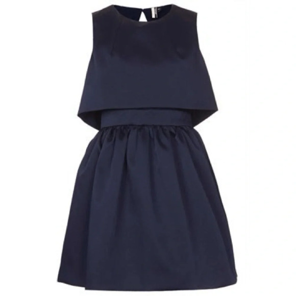 WILL NOT TAKE LESS Top Shop Jackie O Style Silk Like Dress - Picture 1 of 6